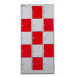 ARMOIRE ROBUSTE À 15 CASIERS