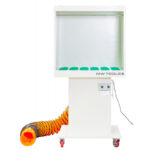 CABINE DE PEINTURE MOBILE AVEC SYSTÈME D'ASPIRATION 230 V