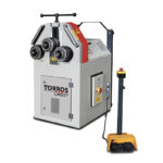 CINTREUSE INDUSTRIELLE 3 GALETS 2 MOTORISÉS HORIZONTAL/VERTICAL 1,5KW 400V