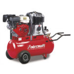 COMPRESSEUR DE CONSTRUCTION MOBILE MOTEUR ESSENCE 14 BARS - 100 L