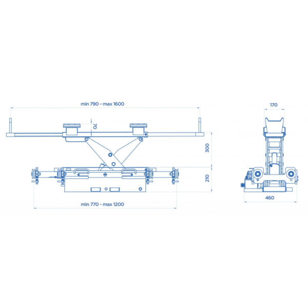 CRIC PNEUMATIQUE 2,5 T – Image 2