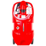 CUVE CADDY RAVITAILLEUR PE MOBILE DE 75L ESSENCE ET HUILE AVEC POMPE ET PISTOLET MANUEL