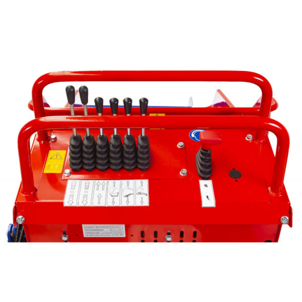 DUMPER HYDROSTATIQUE À CHENILLES AVEC PELLE 80 KG, BENNE 800 KG ET MOTEUR HONDA – Image 9