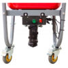 BROUETTE ÉLECTRIQUE À BATTERIE 80 LITRES 150 KG AVEC BENNE MÉTALLIQUE – Image 6