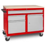 ÉTABLI MOBILE 3 TIROIRS + 1 ARMOIRE