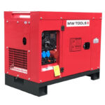 GROUPE ÉLECTROGÈNE INSONORISÉ DIESEL 8 KW 230V + 10KW 400V