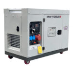 GROUPE ÉLECTROGÈNE INSONORISÉ DIESEL 6 KW 230V + 7,5KW 400V