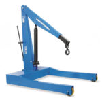 Grue de garage 2 tonnes avec grande portée de travail