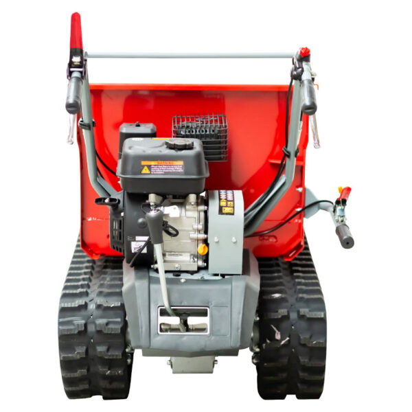 MINI DUMPER À CHENILLES 6,5 CH SURÉLEVÉES ET MONTE-ESCALIERS 500 KG – Image 8