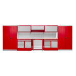 MOBILIER ATELIER COMPLET AVEC SERVANTE D'ATELIER