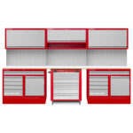 MOBILIER D’ATELIER 3,3 M AVEC SERVANTE D’ATELIER