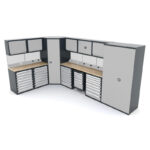 MOBILIER D'ATELIER ANGLE