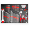 SERVANTE ATELIER COMPLÈTE XXL BLANCHE 512 OUTILS – Image 4