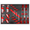 SERVANTE ATELIER COMPLÈTE XXL BLANCHE 512 OUTILS – Image 5