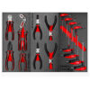 SERVANTE ATELIER COMPLÈTE XXL BLANCHE 512 OUTILS – Image 8