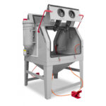 PACK CABINE DE SABLAGE + 4X25KG D'ABRASIFS SABLE CORINDON