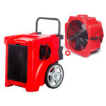 SET DÉSHUMIDIFICATEUR BDP50 + VENTILATEUR MV500PPL