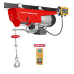 PALAN ÉLECTRIQUE SANS FIL ROBUSTE 500/1000 KG