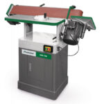 PONCEUSE DE CHANTS 750 MM AVEC BANDE ABRASIVE OSCILLANTE 2,2KW 400V