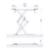PONT ÉLÉVATEUR À CISEAUX ÉLECTROHYDRAULIQUE 3.5T – Image 7