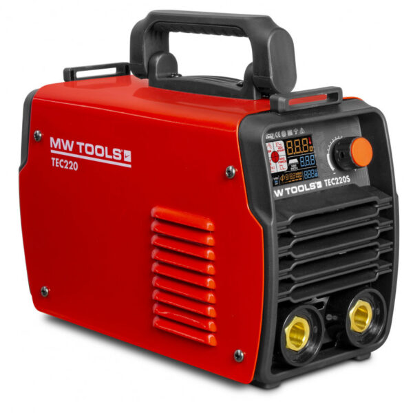 POSTE À SOUDER ÉLECTRODE MMA 220A ÉCRAN LCD 230V AVEC ACCESSOIRES – Image 2
