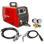 POSTE À SOUDER INVERTER MIG SYNERGIE LCD 200 A + ACCESSOIRES