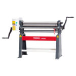 ROULEUSE MANUELLE À 3 ROULEAUX 1000 MM ÉPAISS. 2 MM