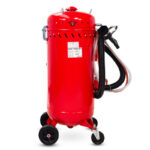 SABLEUSE MOBILE 106L AVEC ASPIRATEUR INTÉGRÉ