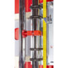 SCIE À PANNEAUX VERTICALE MULTI-MATIÈRES 1,65 KW 1625MM COMBINÉE AVEC SCIE À FORMAT DFCS5 SSC DFCS5 – Image 8