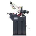 SCIE À RUBAN MÉTAL CAPACITÉ Ø150MM 0-60° VÉRIN DE DESCENTE HYDRAULIQUE 1,1KW 230V