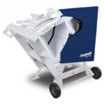 SCIE CIRCULAIRE À BÛCHE MOBILE INCL. LAME DIAM. 700 MM 4,5KW 400V