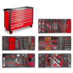 SERVANTE D'ATELIER COMPLÈTE XL 512 OUTILS