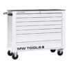 SERVANTE À OUTILS 7 TIROIRS EXTRA LARGE BLANCHE – Image 7