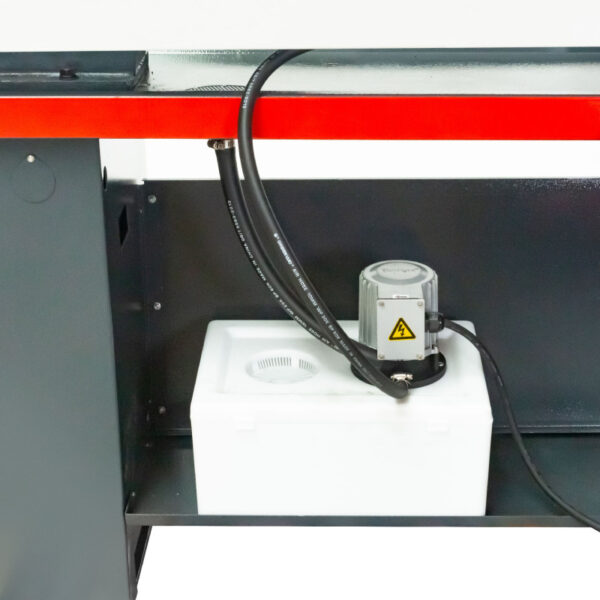 TOUR À MÉTAUX PROFESSIONNEL ENTREPOINTE 1M 330X1000MM Ø36 MM SYSTÈME DE REFROIDISSEMENT 1,5KW 400V – Image 13