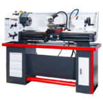 TOUR À MÉTAUX PROFESSIONNEL ENTREPOINTE 1M 330X1000MM Ø36 MM SYSTÈME DE REFROIDISSEMENT 1,5KW 400V